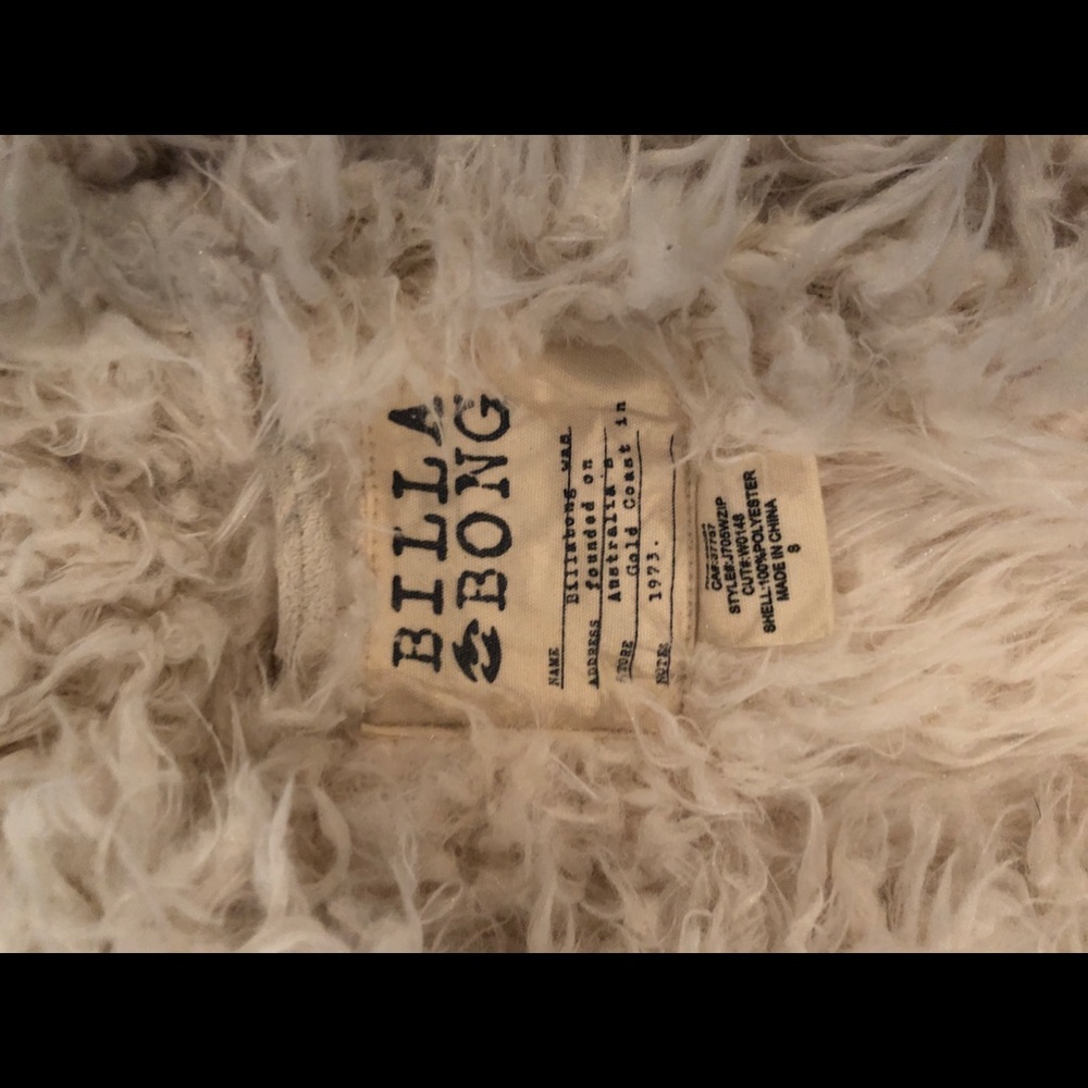 Billabong winter jacket